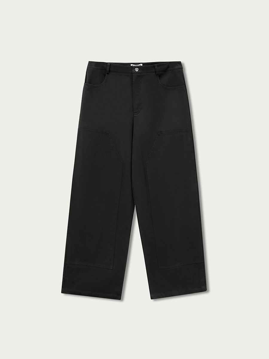 

Брюки Льюис с накладными деталями, Черный