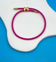 5954 - Браслет шнурок HERMES , затяжка