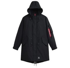 Куртка Alpha Industries M-59 Fishtail MOD Parka Black (Черная)