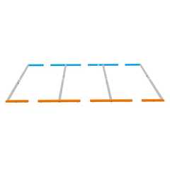 Футбольное поле надувное, герметичное 32*17*0,5 м