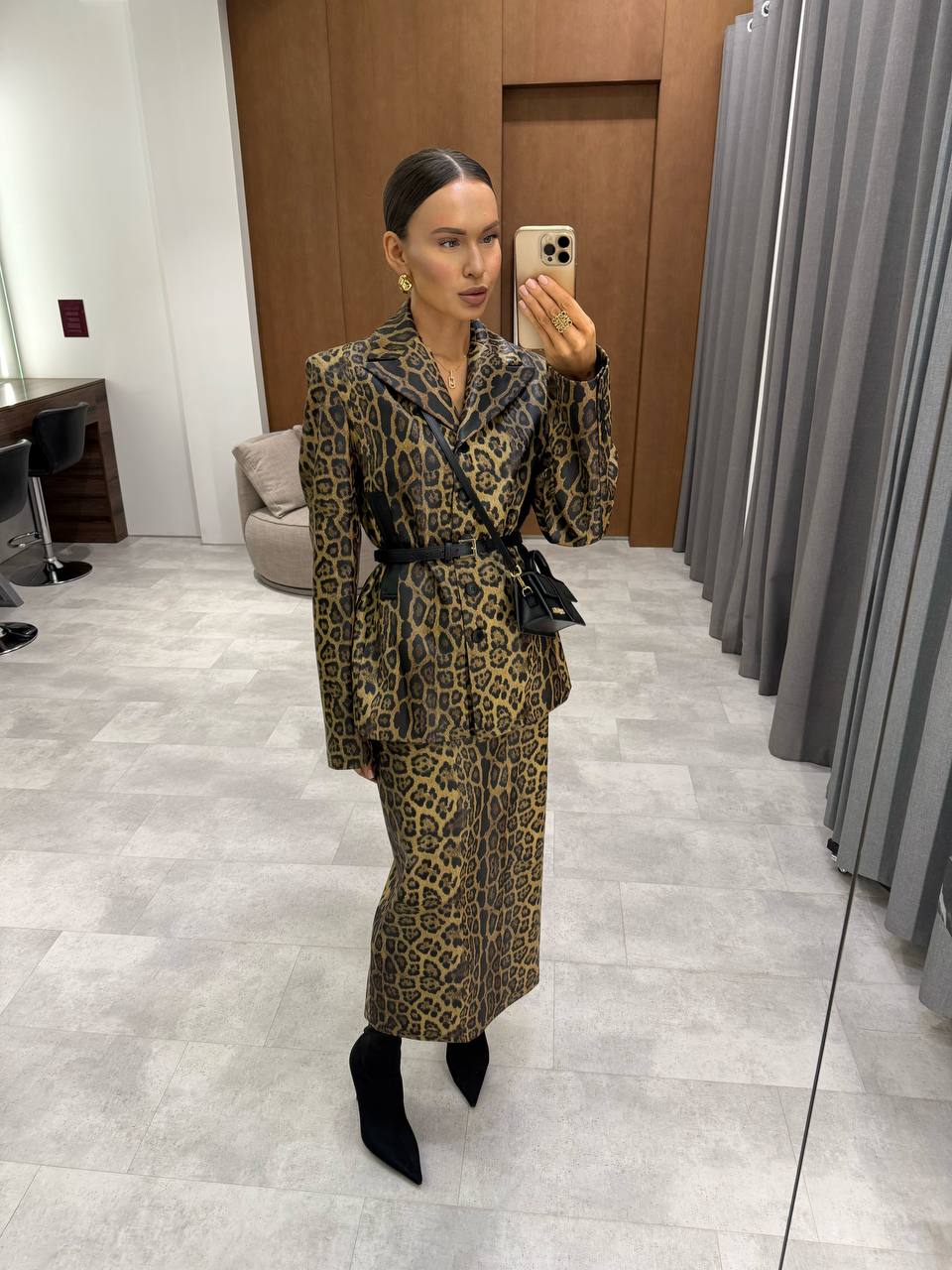 Юбка Leo, Коричневая