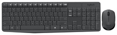 Клавиатура Logitech 920-007948 черный + мышь