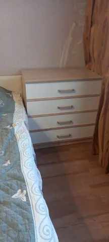 Комод Сакура дуб сонома / белый