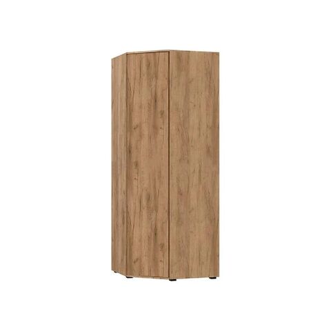 Соренто Шкаф угловой (Дуб крафт/Бетон темный)