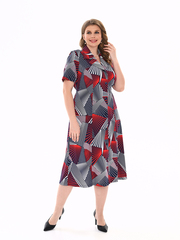 4536 Халат на пуговицах