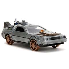 Машинка Jada Toys Back to the Future III: Time Machine on Railroad Wheels (DeLorean)
