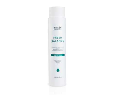 IRIDA PROFESSIONAL Бальзам для волос склонных к жирности FRESH BALANCE 400 мл