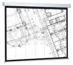 Экран Cactus 100" 124.5x221см Wallscreen CS-PSW-124x221 16:9 настенно-потолочный рулонный белый