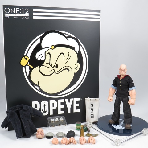 Моряк Попай коллекционная фигурка One:12