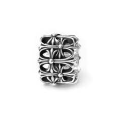 50812- Кольцо широкое Кресты -CEMETERY RING  CHROME HEARTS