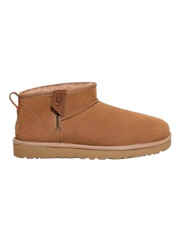 Ugg Classic Ultra Mini Zip Boot Chestnut