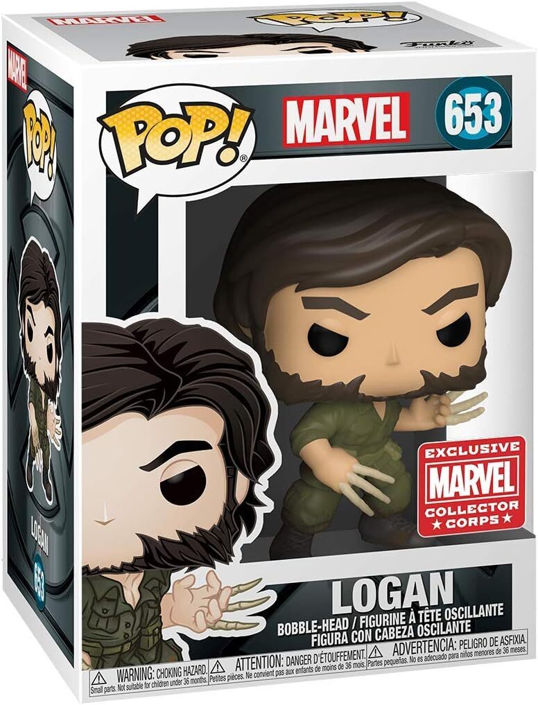 Funko POP! Marvel X-Men Origins Wolverine: Logan (Collector Corps