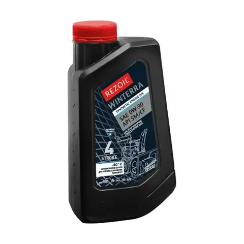 Масло 0W30 зимнее Rezoil Winterra SM/CF синтетическое, 0,946л в интернет-магазине ЯрТехника