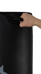 Напольный боксерский мешок кожа FILIPPOV 170см/40см/80кг, черный