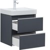 Aquanet 337946 Тумба Вега 2.0 50 2 ящ. цв.маренго (337946)