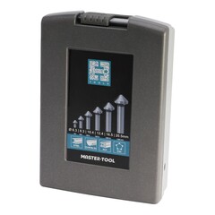 Набор зенковок 90° 6,3-20,5мм 3z HSS-G 6шт H-Tools 741806HT