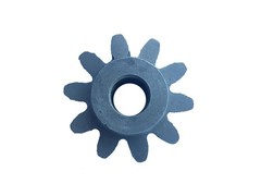Шестерня привода барабана бетономешалки: вал 15 мм; Z-10; высота 39 мм, высота зуба 27 мм