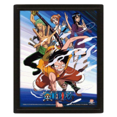 Постер 3D One Piece Straw Hat Pirates Assault
