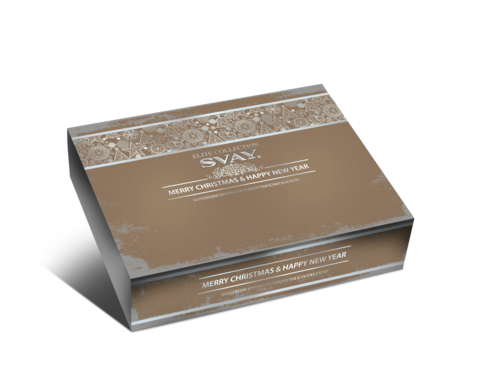 Svay.  Коллекция крупнолистового чая Elite Collection Merry Christmas&Happy New Year 40 пирамидок по 2 и 2,5 г
