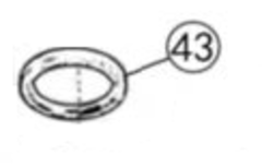 Запчасть №43 для JL 300H. Винт HEX M5x16