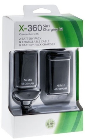 Зарядный комплект (5 в 1) (для контроллера Xbox 360)