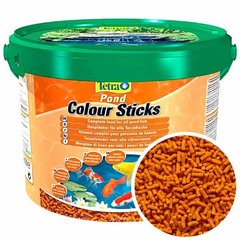 Корм Tetra Pond Colour Sticks 10л (ведро)