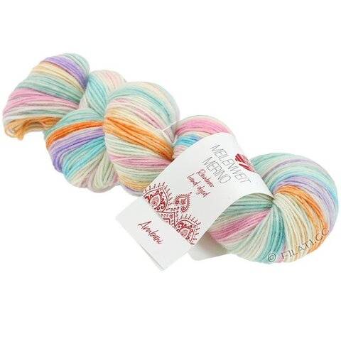 Lana Grossa Meilenweit Merino Rainbow Hand Dyed 7002