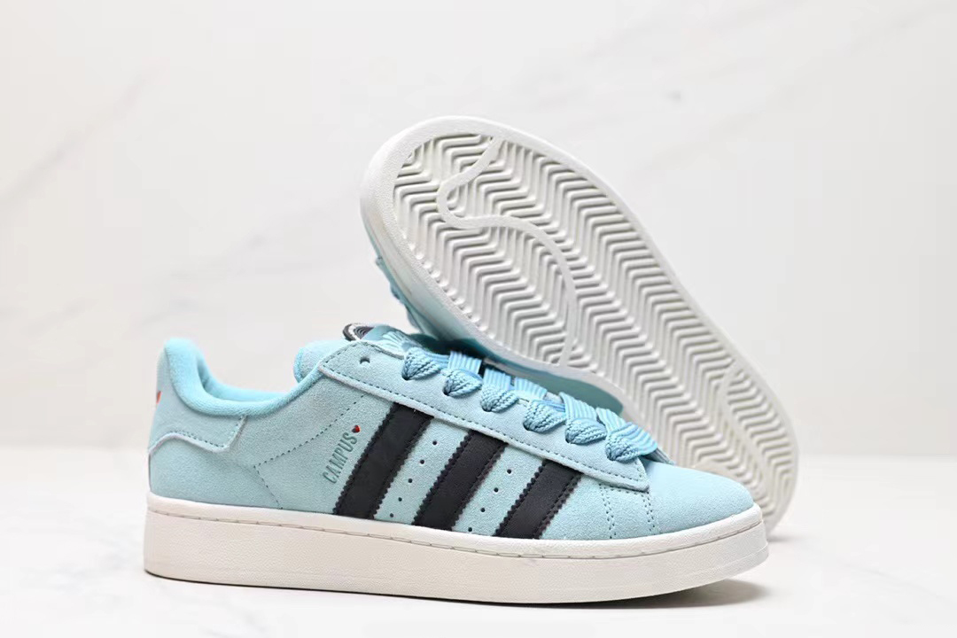 Adidas campus blue womens hot sale