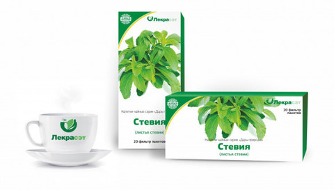 Стевии листья , ф/пак 1,5гр №20 (Лекра Сэт)