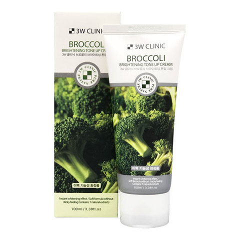 3W Clinic Broccoli Brightening Tone Up Cream - Крем осветляющий с экстрактом брокколи