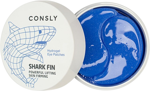 Consly Patches Патчи гидрогелевые для области вокруг глаз с экстрактом акульего плавника Hydrogel Shark Fin Eye Patches