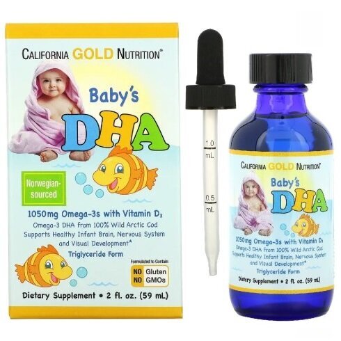 California gold nutrition baby dha