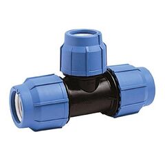 Тройник компрессионный PN 16 для ПЭ Ду 50-40-50