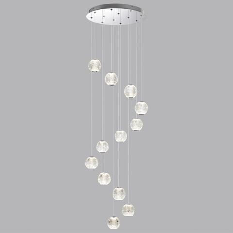Подвесная светодиодная люстра Odeon Light CRYSTAL 5007/56L