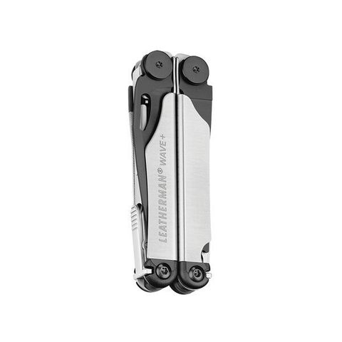 Мультитул Leatherman Wave Plus Black & Silver, нейлоновый чехол, 18 функций (832622) цвет чёрно-серебристый | Multitool-Leatherman.Ru