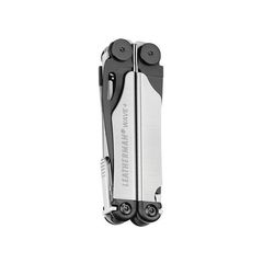 Мультитул Leatherman Wave Plus Black & Silver, нейлоновый чехол, 18 функций (832622) цвет чёрно-серебристый | Multitool-Leatherman.Ru