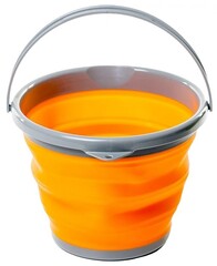 Ведро складное Tramp силиконовое 5л, оранжевое