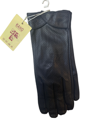 KAHO.Эко кожа. Подклад шелк.Перчатки.Женские.10 шт в упаковке.