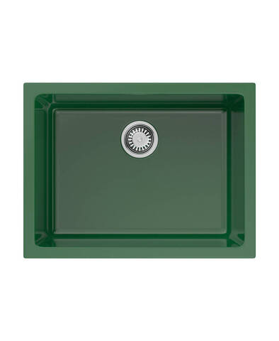 Omoikiri 4993168 Мойка Okinoshima 61-U/I-RG Matt Natceramic/royal green