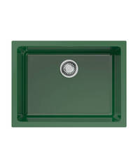 Omoikiri 4993168 Мойка Okinoshima 61-U/I-RG Matt Natceramic/royal green фото