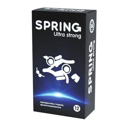 Ультрапрочные презервативы SPRING ULTRA STRONG - 12 шт. - SPRING SPRING ULTRA STRONG №12