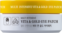 HANIxHANI Гидрогелевые патчи для глаз с витаминами и коллоидным золотом Multi Intensive Vita & Gold Eye Patch  60шт