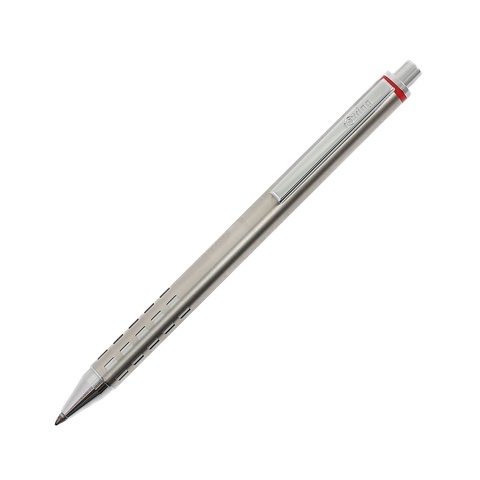 Ручка-роллер Rotring Jazz Capless, автоматическая, бесколпачковая, Chrome Steel (R 502719)