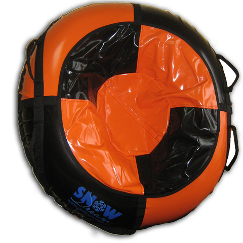 Санки-ватрушка SnowDream Classic Maxi 100 оранжево-черная