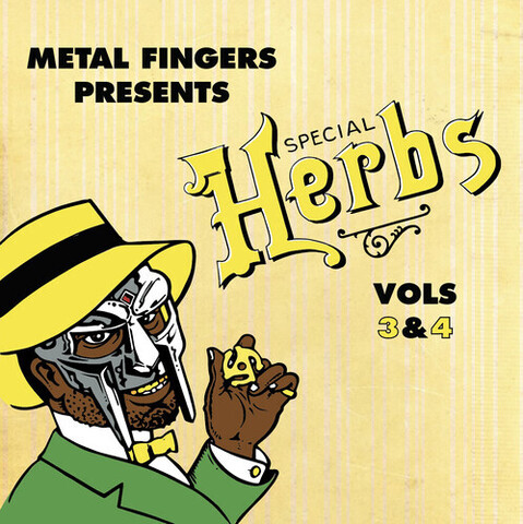 Виниловая пластинка. MF Doom - Special Herbs Vol. 3 & 4