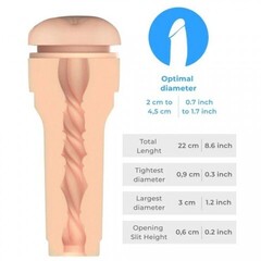 Мастурбатор Feel Stroker от KIIROO анус (светло-бежевый)