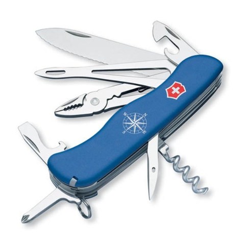 Нож складной Victorinox Skipper, 111 mm, Blue (0.9093.2WS)