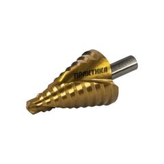 Сверло по металлу ступенчатое спиральное ПРАКТИКА 9-36мм, шаг 3мм, 3-х гран.хвост.10мм, ЭКСПЕРТ (793-787)