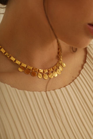 Колье MARI MARI позолота