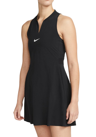 Теннисное платье Nike Court Dri-Fit Advantage Club Dress - black/white